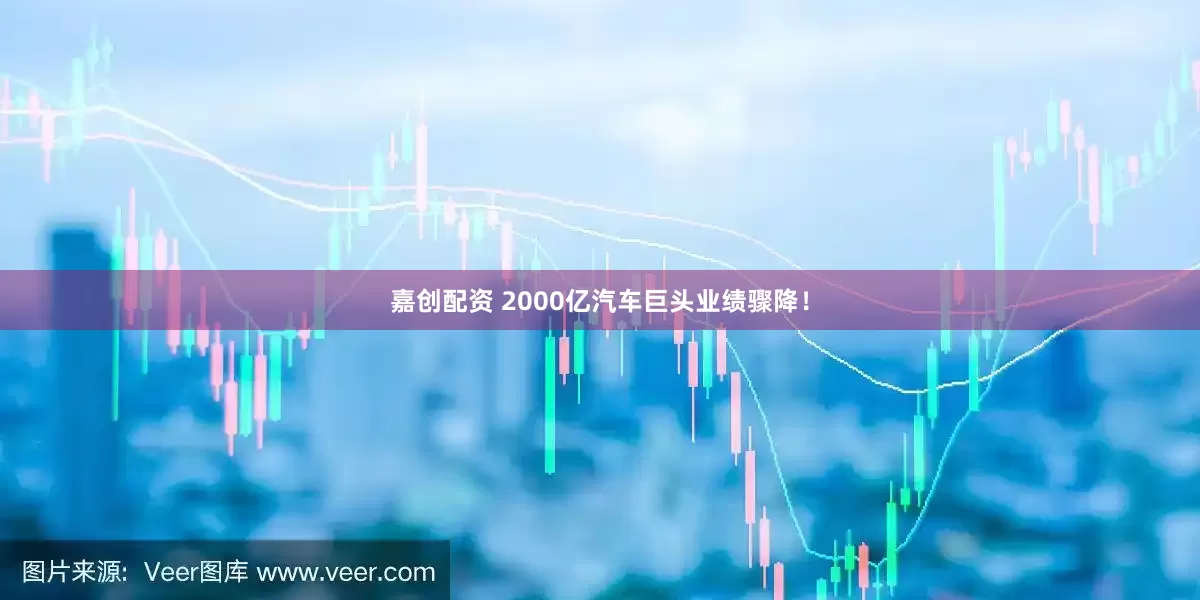嘉创配资 2000亿汽车巨头业绩骤降！