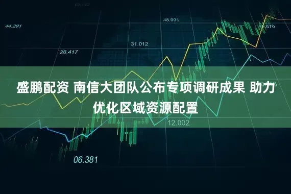 盛鹏配资 南信大团队公布专项调研成果 助力优化区域资源配置